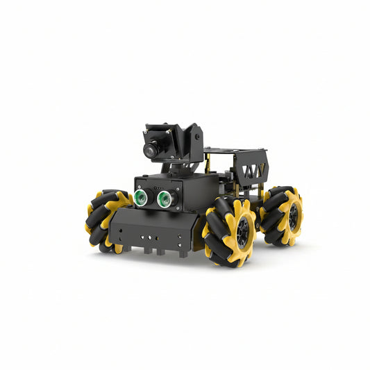 Turbopi Robot Car for Raspberry Pi AI Vision Camera Programmable Smart Robot Car Kit, Color Sorting Line Tracking Target Recognition Obstacle Avoidance, Support Python Linux, with Raspberrypi 5 4GB